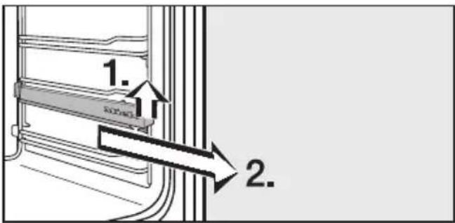MIELE H 5361 - FlexiClip-Vollauszüge versetzen - 1