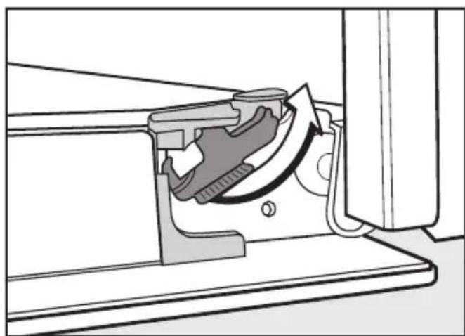 MIELE H 5361 - Tür ausbauen - 2