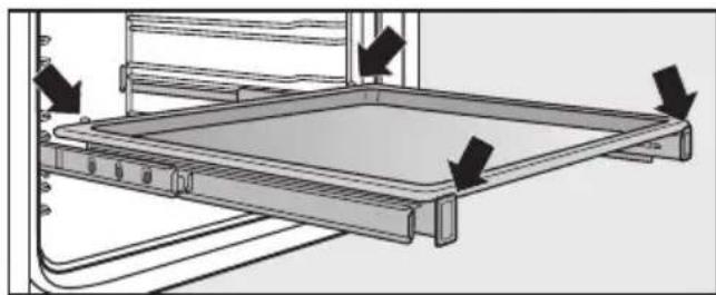 MIELE H 5361 - FlexiClip-Vollauszüge - 2