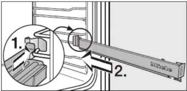 MIELE H 5361 - FlexiClip-Vollauszüge einbauen - 1