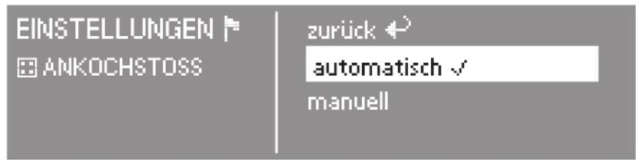 MIELE H 4640 BP KAT - Ankochstoss (nur bei E-Modellen) - 1