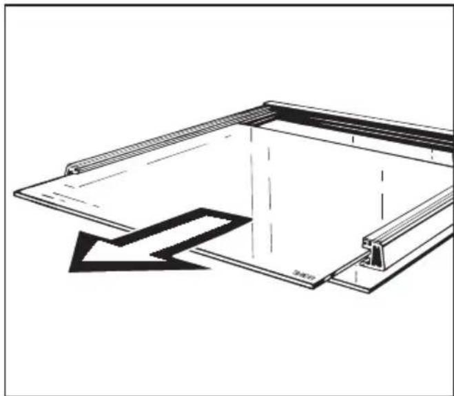 MIELE H 4640 B KAT - Gerätetür auseinanderbauen - 4