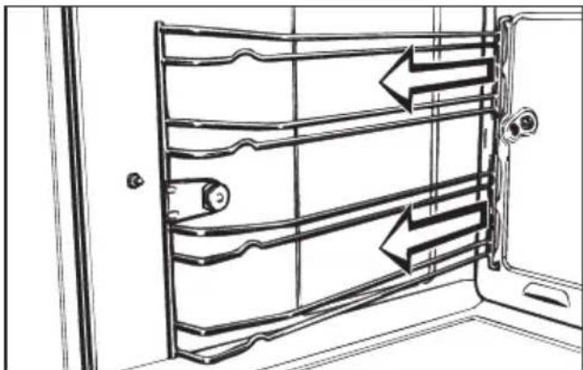 MIELE H 4541 - Aufnahmegitter herausnehmen - 2