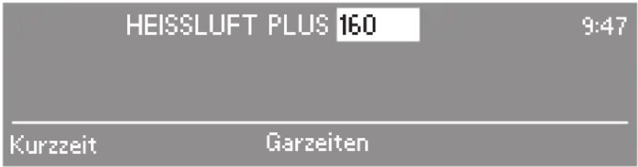 MIELE H 4541 - Temperatur wählen - 1