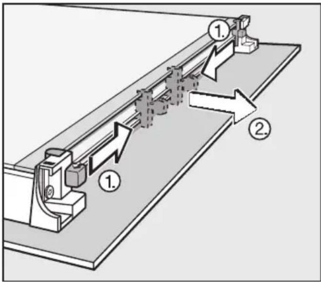 MIELE H 4541 - Gerätetür auseinanderbauen - 1