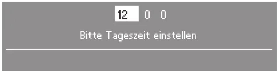 MIELE H 4541 - Tageszeit einstellen - 1