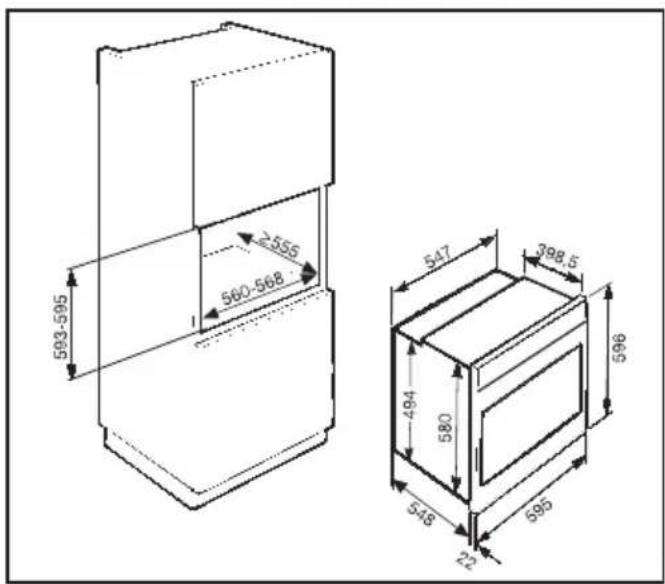 MIELE H 4350 - Herd einbauen - 3