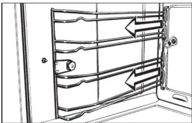 MIELE H 4350 - Aufnahmegitter herausnehmen - 2