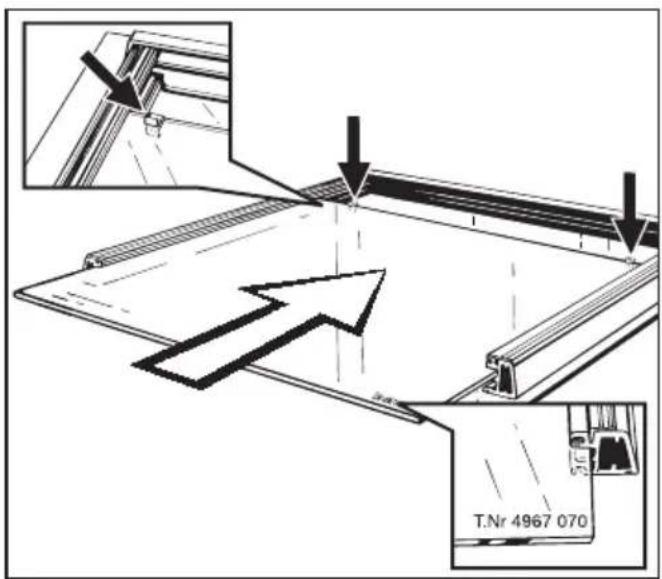 MIELE H 4350 - Gerätetür auseinanderbauen - 3