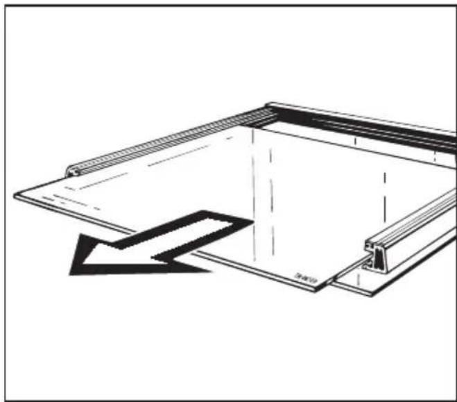 MIELE H 4210 - Gerätetür auseinanderbauen - 3