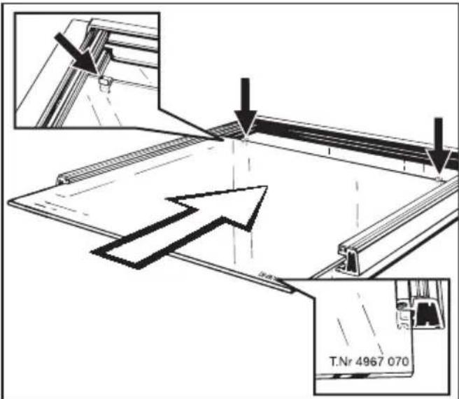 MIELE H 4212 E - Tür auseinanderbauen - 4
