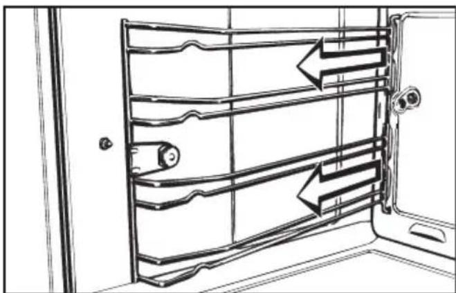 MIELE H 4200 - Aufnahmegitter herausnehmen - 2