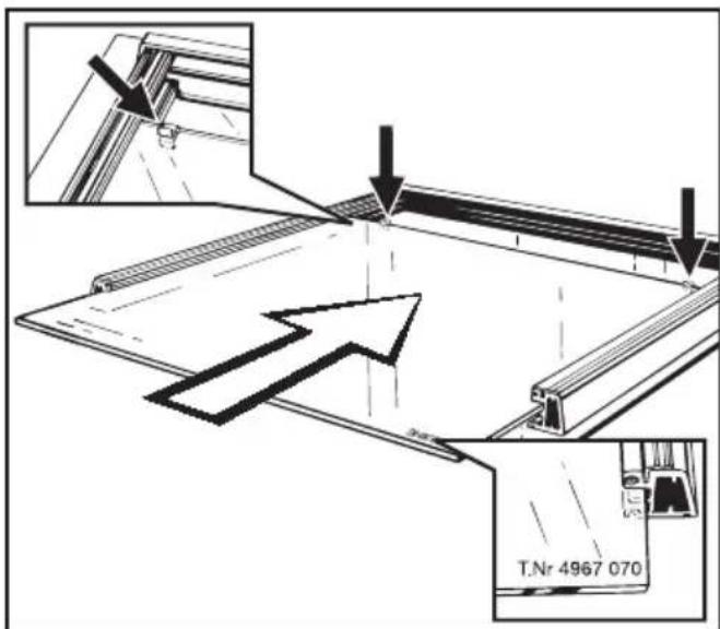 MIELE H 4200 B - Gerätetür auseinanderbauen - 4