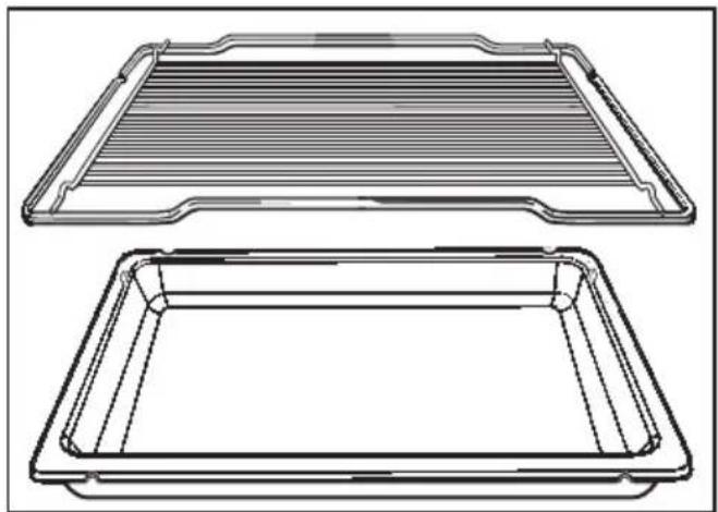 MIELE H 4180 B - Grillen auf dem Rost - 1