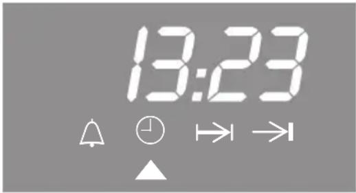 MIELE H 4150 - Display und Dreieck ▲im Display - 1