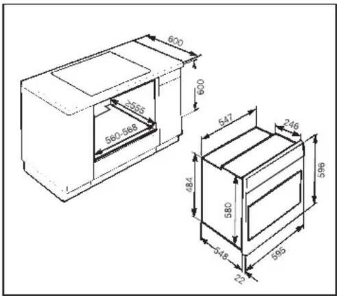MIELE H 4150 - Herd einbauen - 1