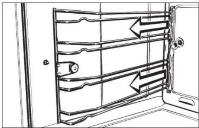 MIELE H 4102 - Aufnahmegitter herausnehmen - 2