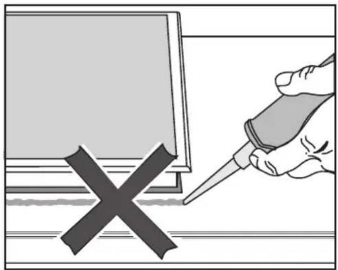 MIELE CS 1421 - Dichtung zwischen Gerät und Arbeitsplatte - 1