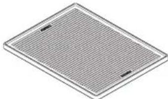 MIELE CS1312 - Grillplatte CSGP 1400 - 1