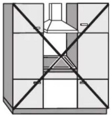MIELE KM 6395 FlexTouch - Sicherheitsabstand seitlich / hinten - 1