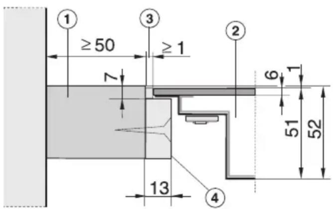 MIELE KM 6345 PowerFlex - Arbeitsplatte aus Massivholz / geflieste Arbeitsplatte / Glasarbeitsplatte - 1