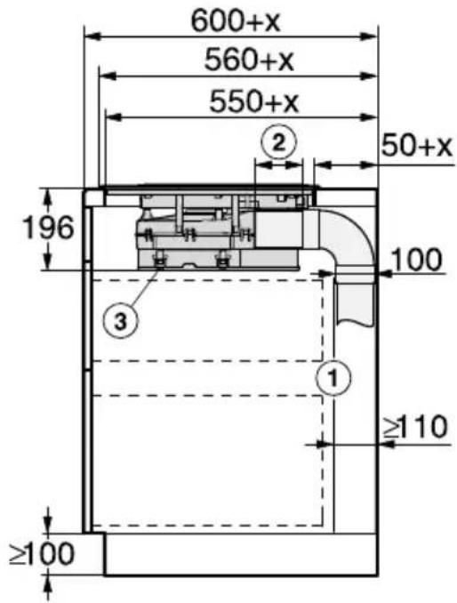 MIELE KMDA 7774 FR - Arbeitsplattentiefe größer als 600 mm - 2