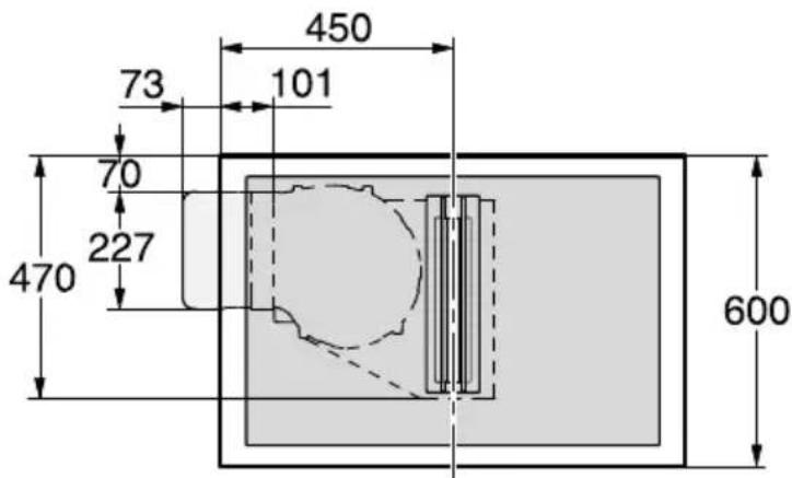 MIELE KMDA 7774 FR - Ausblasrichtung links - 1