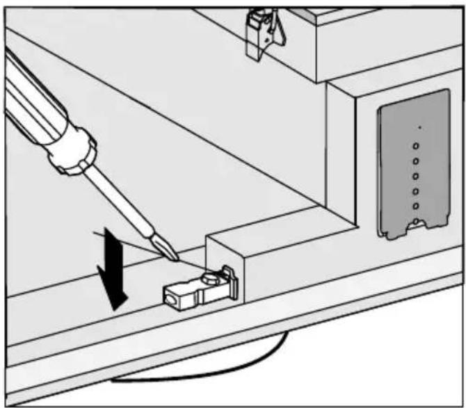 MIELE KMDA 7774 FR - Anschluss an Fensterkontakt, falls benötigt - 1
