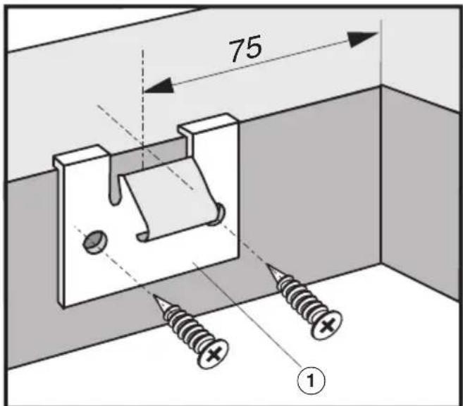 MIELE KM 620 - Klemmfedern befestigen - 1