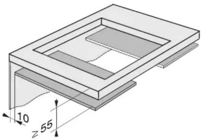 MIELE KM 6023 - Massivholz / geflieste Arbeitsplatte - 2