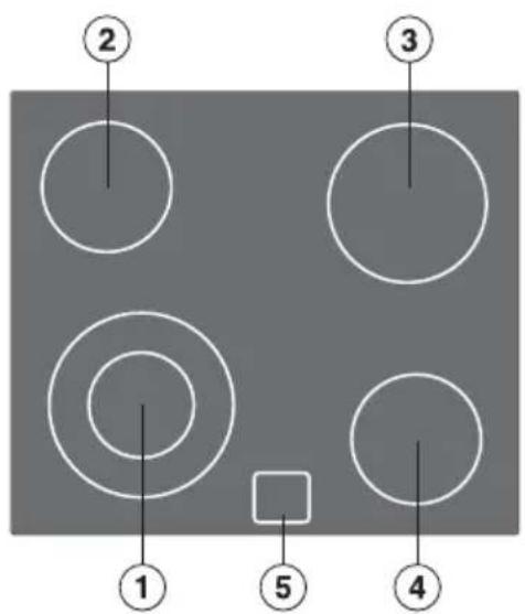 MIELE KM 6002 - Kochfeld - 1