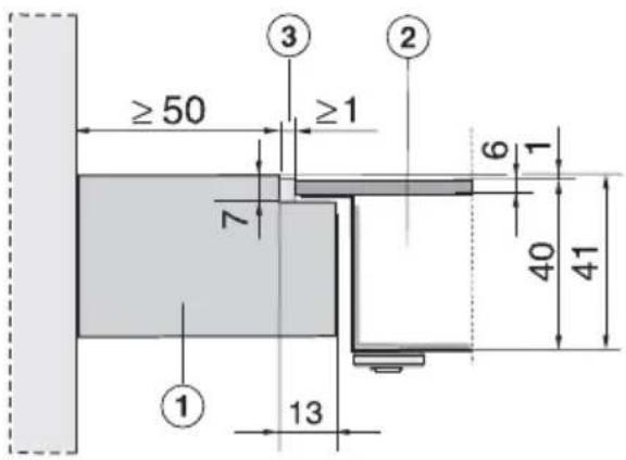 MIELE KM 6002 - Arbeitsplatte aus Naturstein - 1