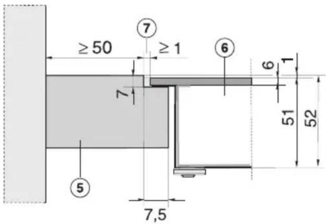 MIELE KM 5997 - Arbeitsplattenausschnitt erstellen und Kochfeld einsetzen - 1
