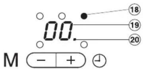 MIELE KM 5673 - Timer-/Memory-Anzeige - 1