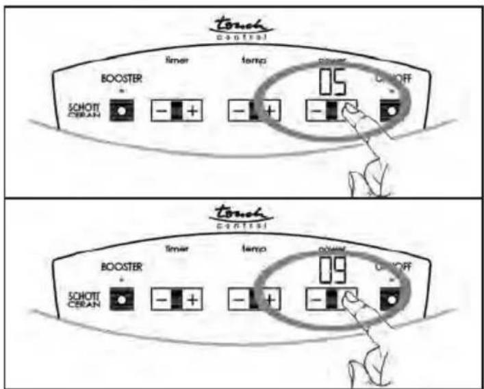 Rommelsbacher CT 2215 - Cooking in "power level" mode - 1