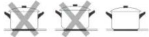 BOMANN EBK 965 - Selecting the right cookware - 1
