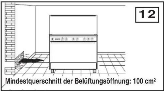 GORENJE K97320 - AUFSTELLHINWEISE - 1