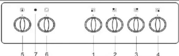 GORENJE K51101 - BEDIENBLENDE - 1