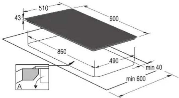 GORENJE IT984 - Einbaumaße - 5