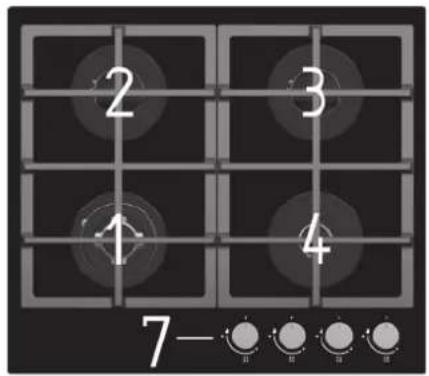 GORENJE GW761 - BESCHREIBUNG DES GERÄTS - 2