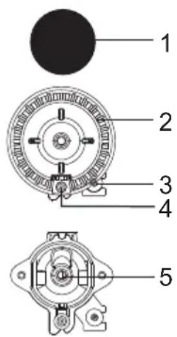 GORENJE GW6N41 - Umstellung auf eine andere Gasart - 1