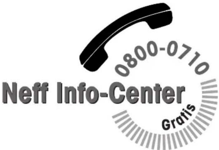 0800-0710 Neff Info-Center Gratis