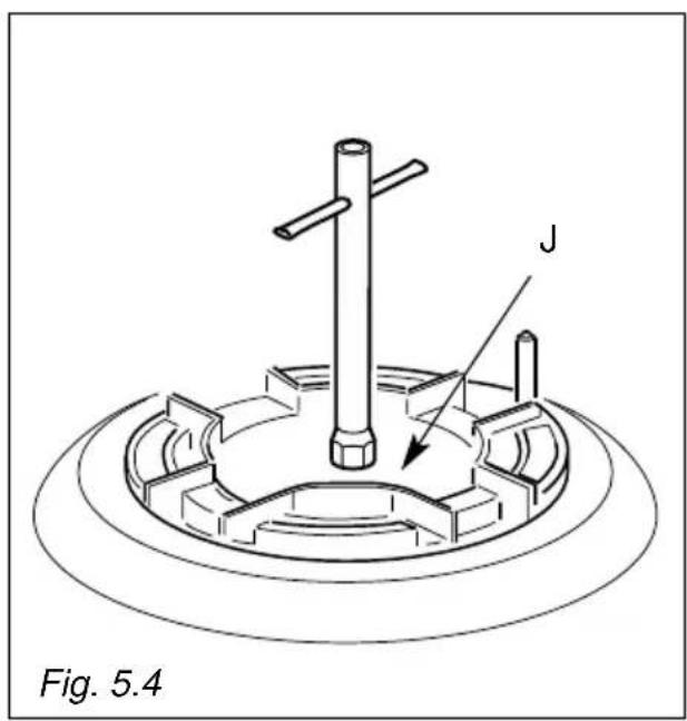 M-SYSTEM MGKWT-60 - OPERATIONS TO BE PER- FORMED WHEN SUBSTITUT- ING THE INJECTORS - 2