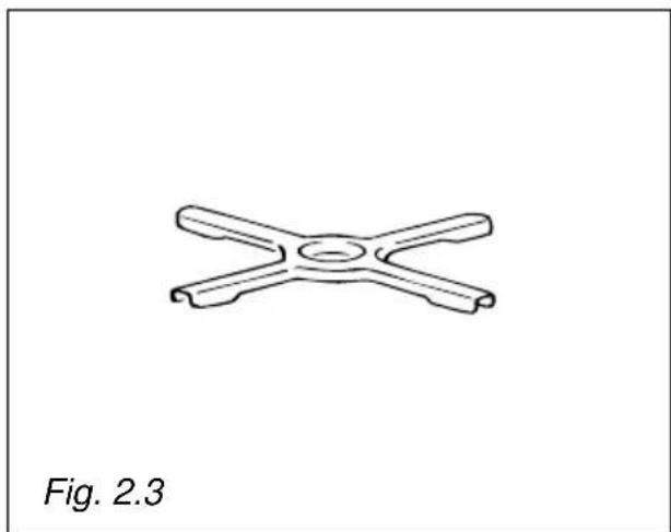 M-SYSTEM MGK 901 - GRILL FOR SMALL COOKWARE (fig. 2.3) - 1