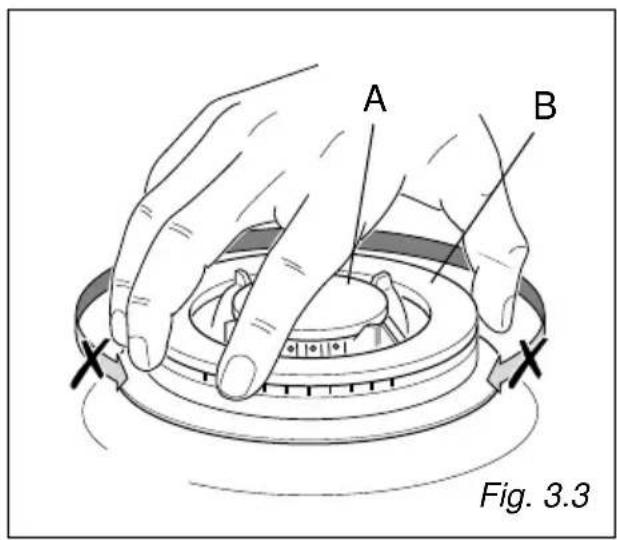 M-SYSTEM MGKW-901 - CORRECT REPLACEMENT OF THE BURNERS - 2