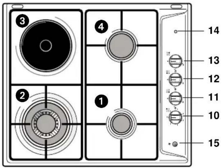 M-SYSTEM MGK 604 - NOTE: - 1
