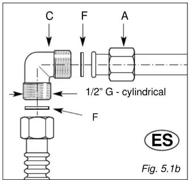 M-SYSTEM MGK 604 - The gas supply system must conform to the local regulations in force. - 2