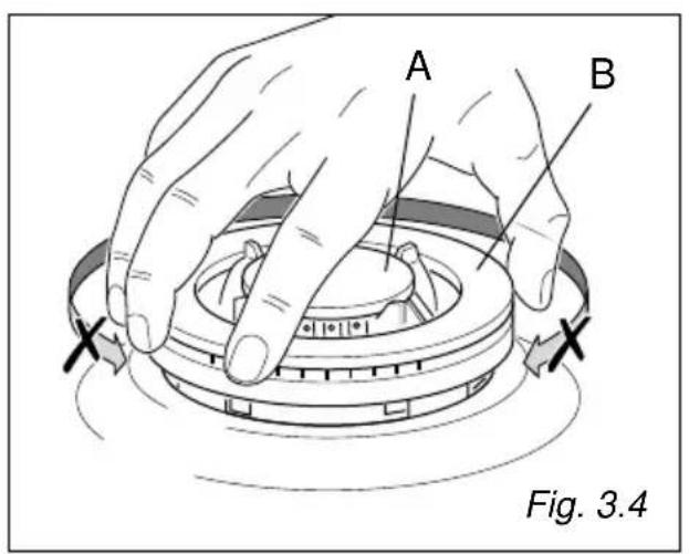 M-SYSTEM MGK 604 - CORRECT POSITION OF TRIPLE RING BURNER - 2