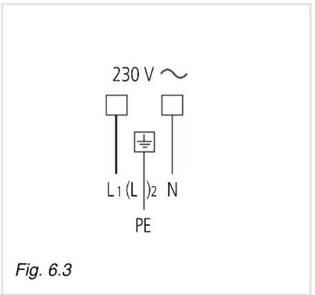 M-SYSTEM MCBB - N.B. For connections to the mains power supply, never use adapters, reductions or multiple power points as these may overheat and catch fire. - 3