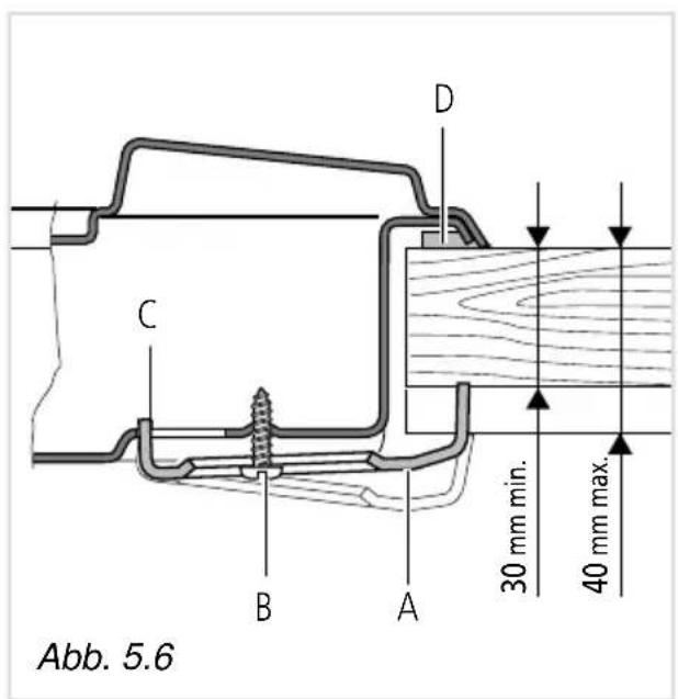 M-SYSTEM MCBB - BEFESTIGUNG DER KOCHMULDE - 2
